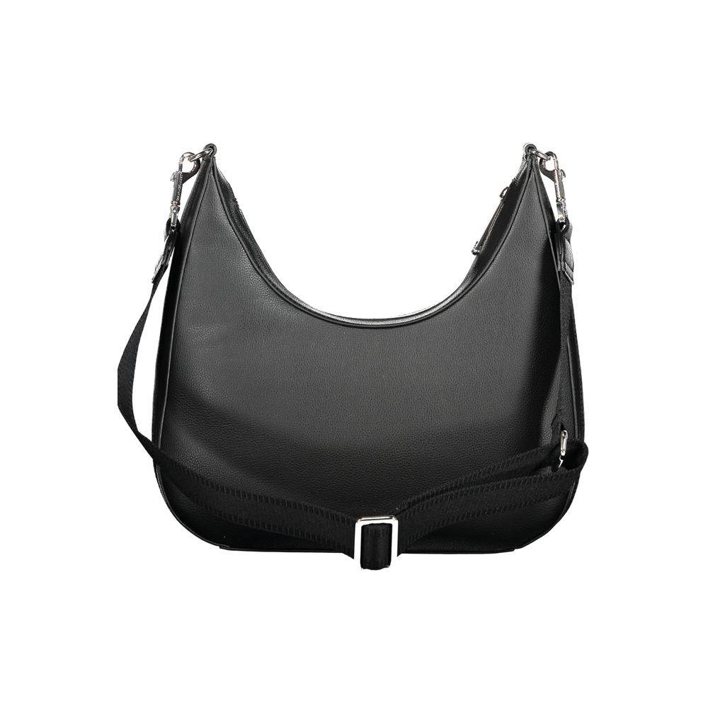 Tommy Hilfiger Black Polyester Handbag - Hilstor