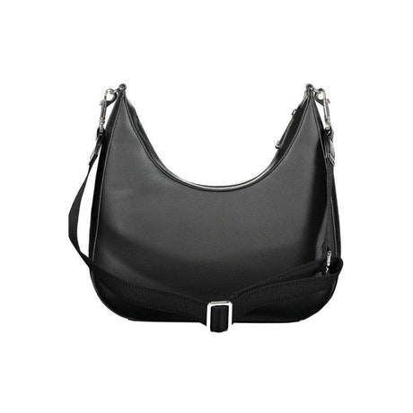Tommy Hilfiger Black Polyester Handbag - Hilstor