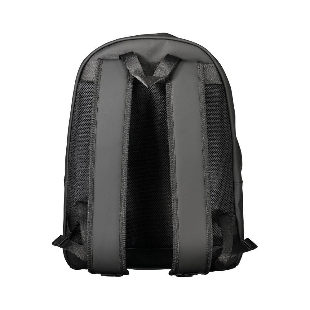 Tommy Hilfiger Black Polyethylene Men Backpack - Hilstor