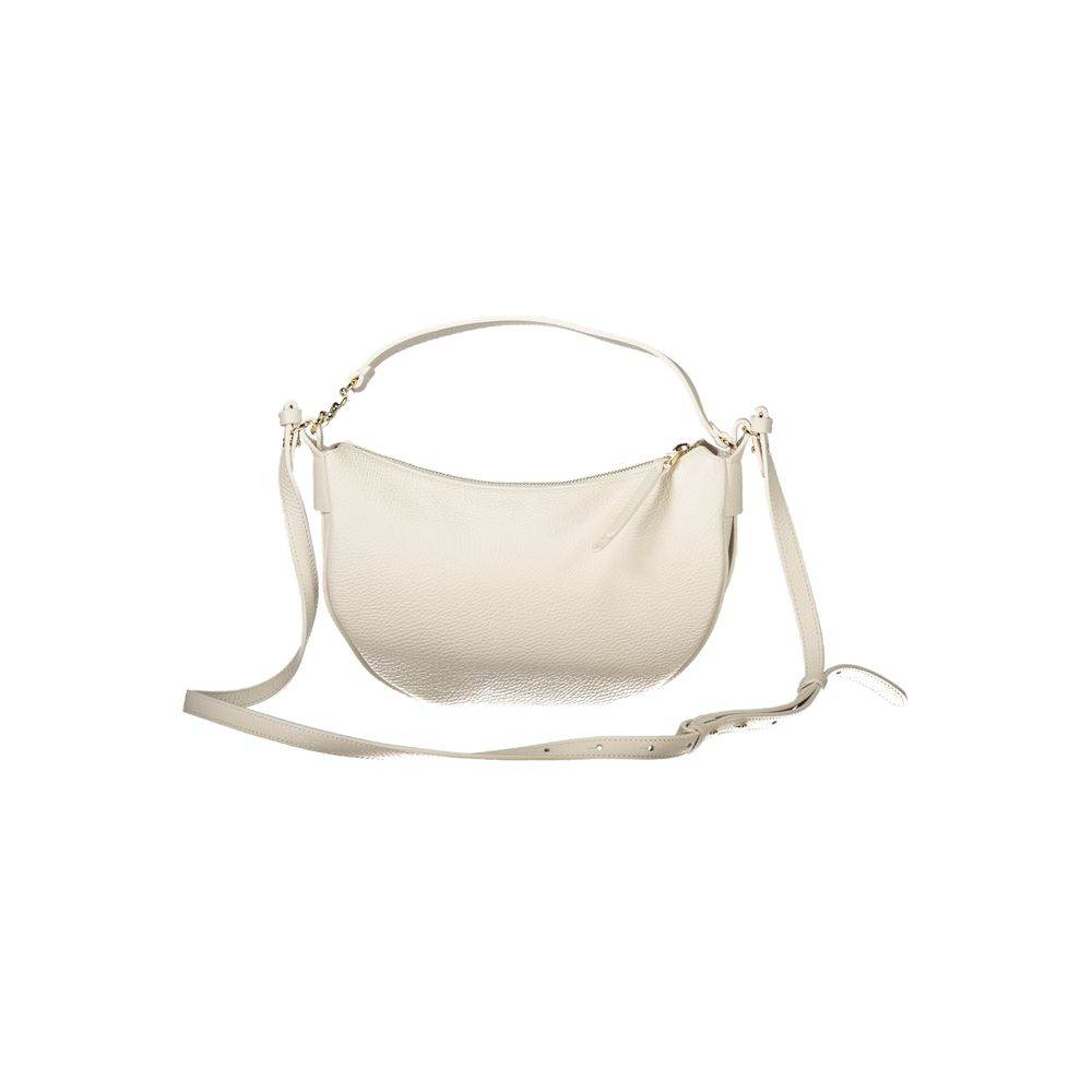 Coccinelle White Leather Handbag - Hilstor