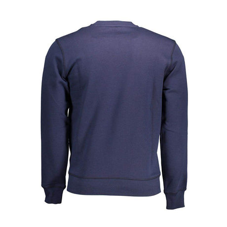 North Sails Blue Cotton Men Sweater - Hilstor