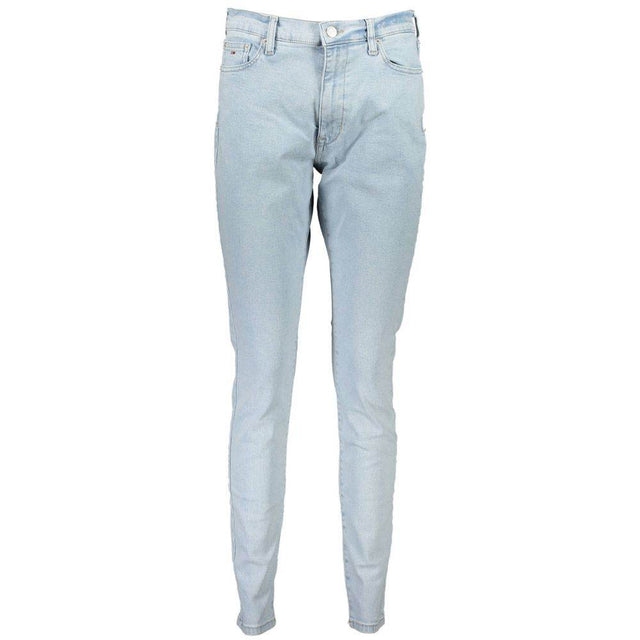 Tommy Hilfiger Blue Cotton Women Jeans - Hilstor