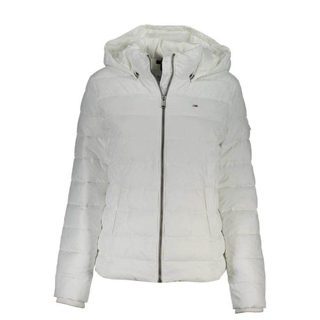 Tommy Hilfiger White Polyester Women Jacket - Hilstor