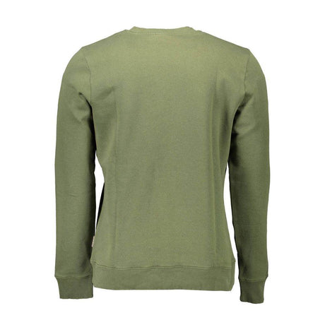 Napapijri Green Cotton Men Sweater - Hilstor