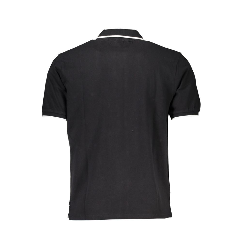 North Sails sort bomuld poloshirt