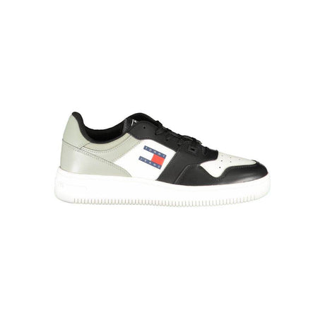 Tommy Hilfiger Black Polyester Sneaker - Hilstor