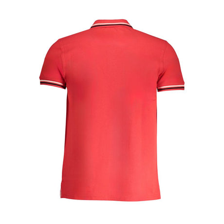 Cavalli klasse rød bomuld poloshirt