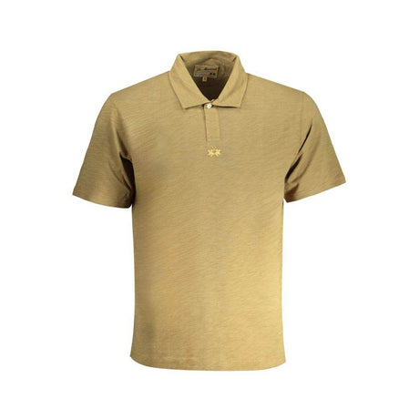 La Martina Green Cotton Polo Shirt - Hilstor