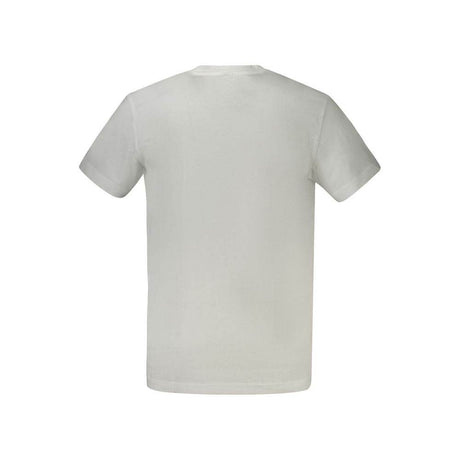 Calvin Klein White Cotton Men T-Shirt - Hilstor