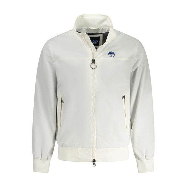 North Sails White Polyamide Men Jacket - Hilstor