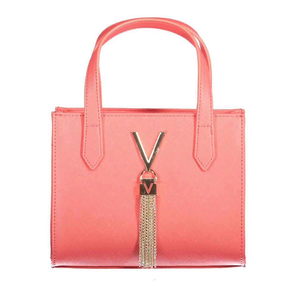 Valentino Tasker Pink Polyethylene Håndtaske til kvinder