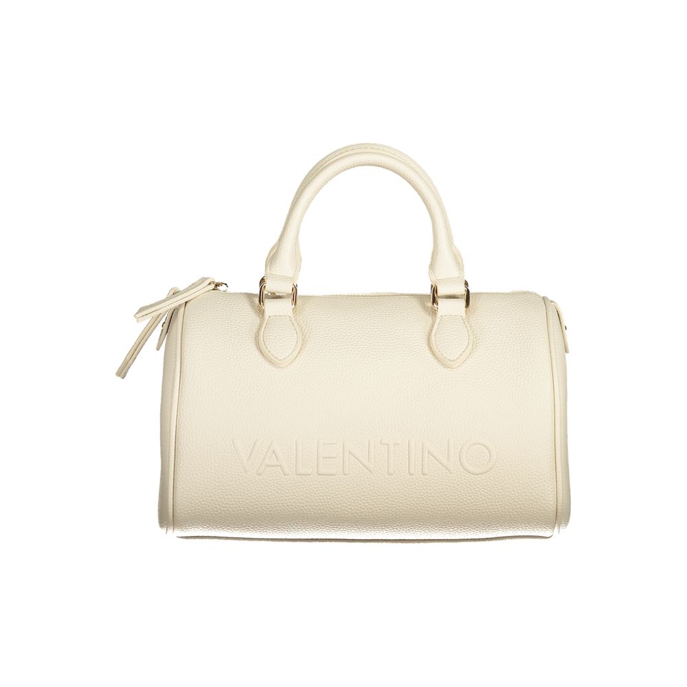 Valentino Tasker Beige Polyethylene Håndtaske til kvinder