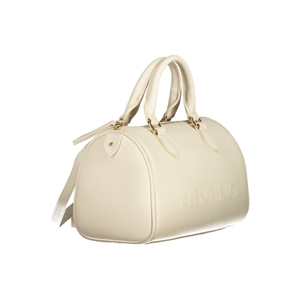 Valentino Tasker Beige Polyethylene Håndtaske til kvinder
