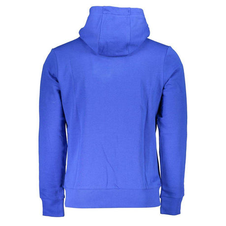 La Martina Blue Cotton Men Sweater - Hilstor