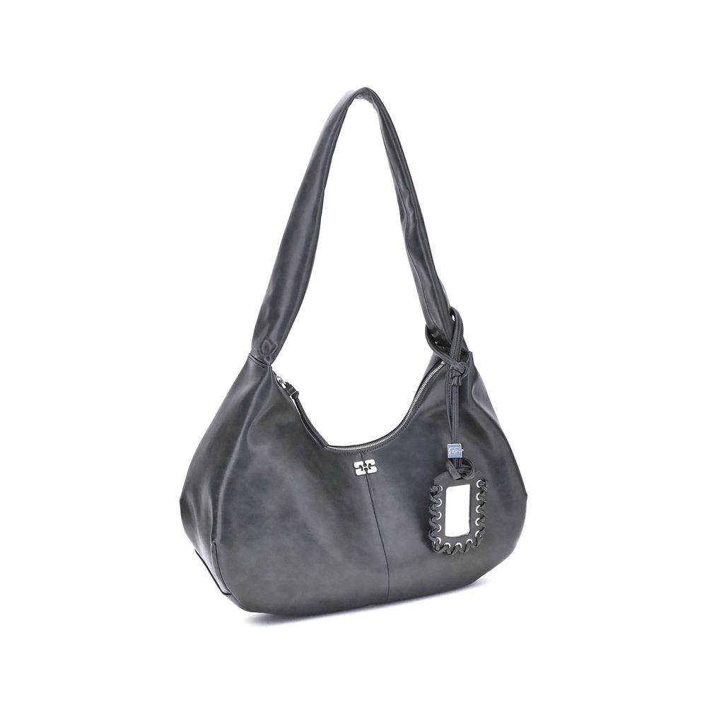 Ganni Medium Hobo Shoulder Bag - Hilstor