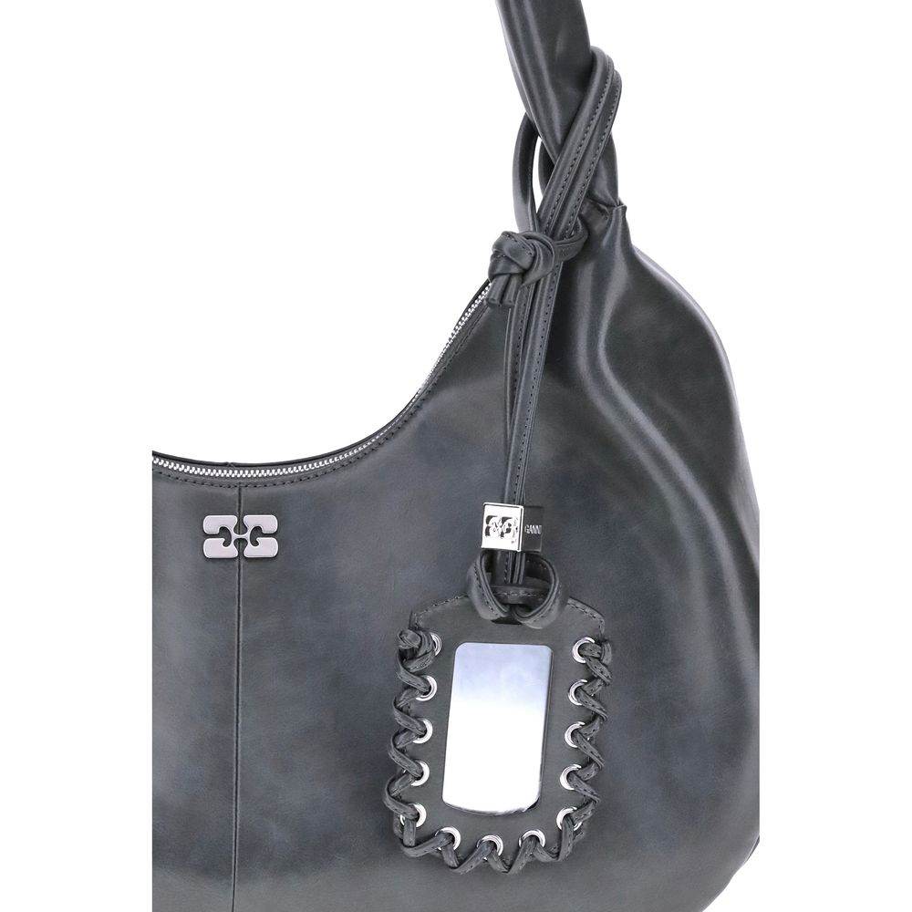 Ganni Medium Hobo Shoulder Bag - Hilstor