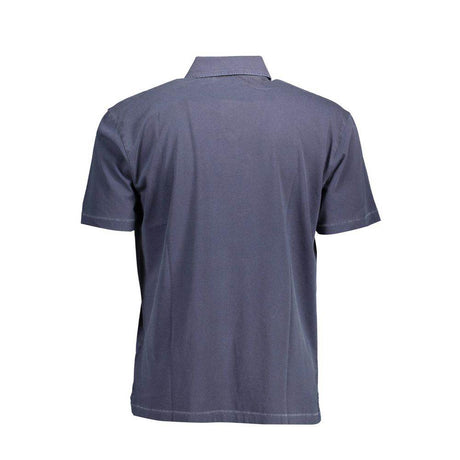 Gant Blue Cotton Men Polo Shirt - Hilstor