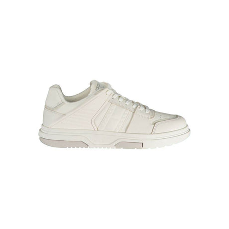 Tommy Hilfiger White Leather Men Sneaker - Hilstor