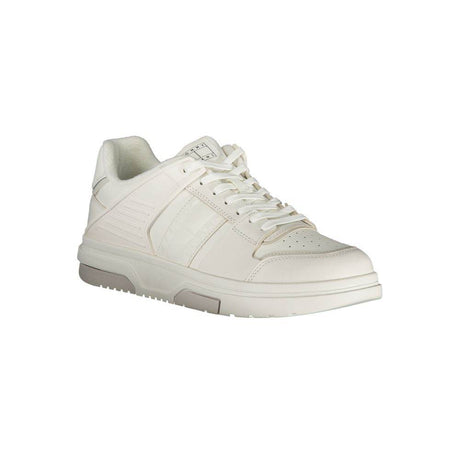 Tommy Hilfiger White Leather Men Sneaker - Hilstor