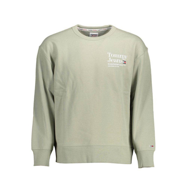 Tommy Hilfiger Green Cotton Men Sweater - Hilstor