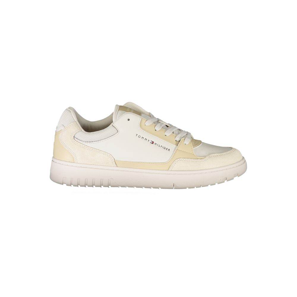 Tommy Hilfiger Beige Polyethylene Men Sneaker - Hilstor