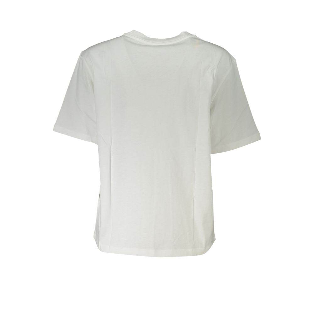 Patrizia Pepe White Cotton Women T-Shirt - Hilstor