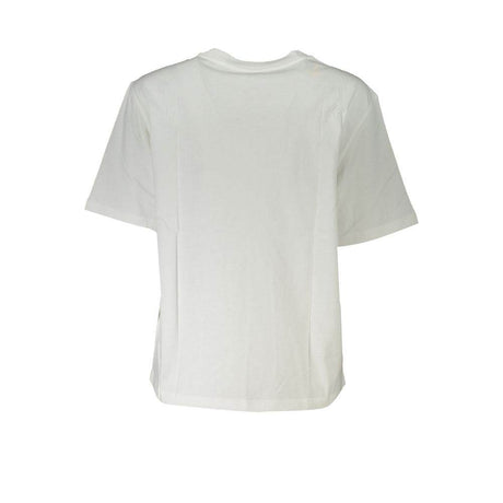 Patrizia Pepe White Cotton Women T-Shirt - Hilstor