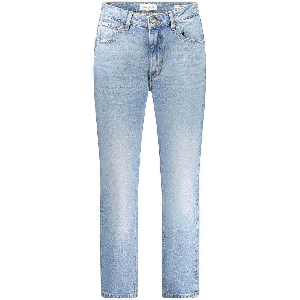Guess Jeans Blue Cotton Women's Jean - Hilstor