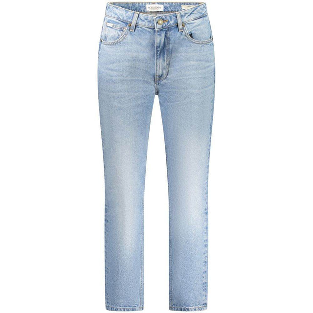 Guess Jeans Blue Cotton Women's Jean - Hilstor