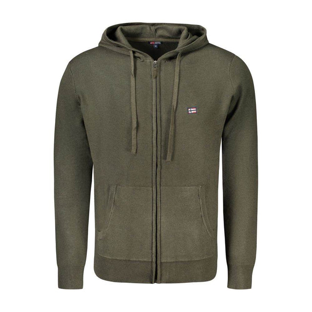 Norway 1963 Green Polyamide Men Cardigan - Hilstor