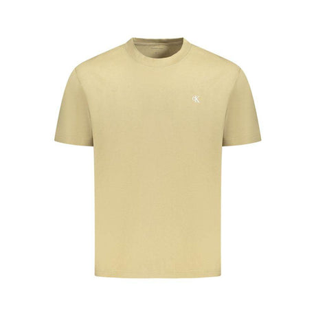 Calvin Klein Green Cotton T-Shirt - Hilstor