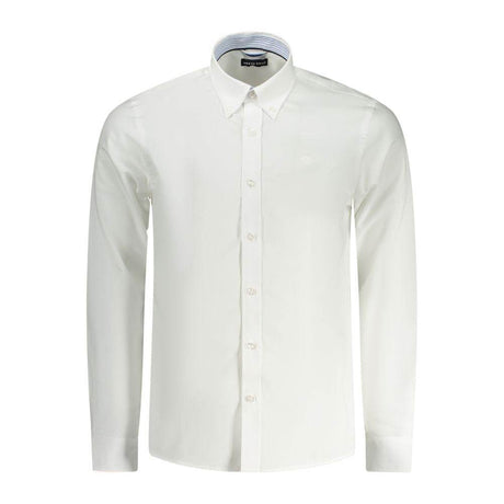 North Sails White Cotton Men Shirt - Hilstor