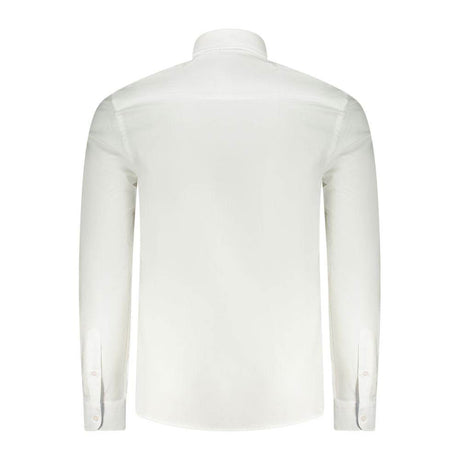 North Sails White Cotton Men Shirt - Hilstor