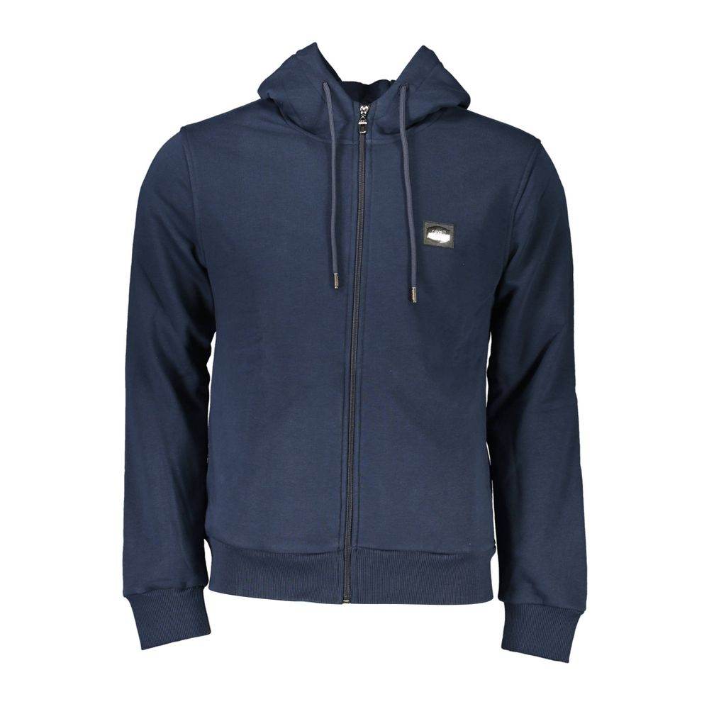 Cavalli Class Blue Cotton Men Sweater - Hilstor