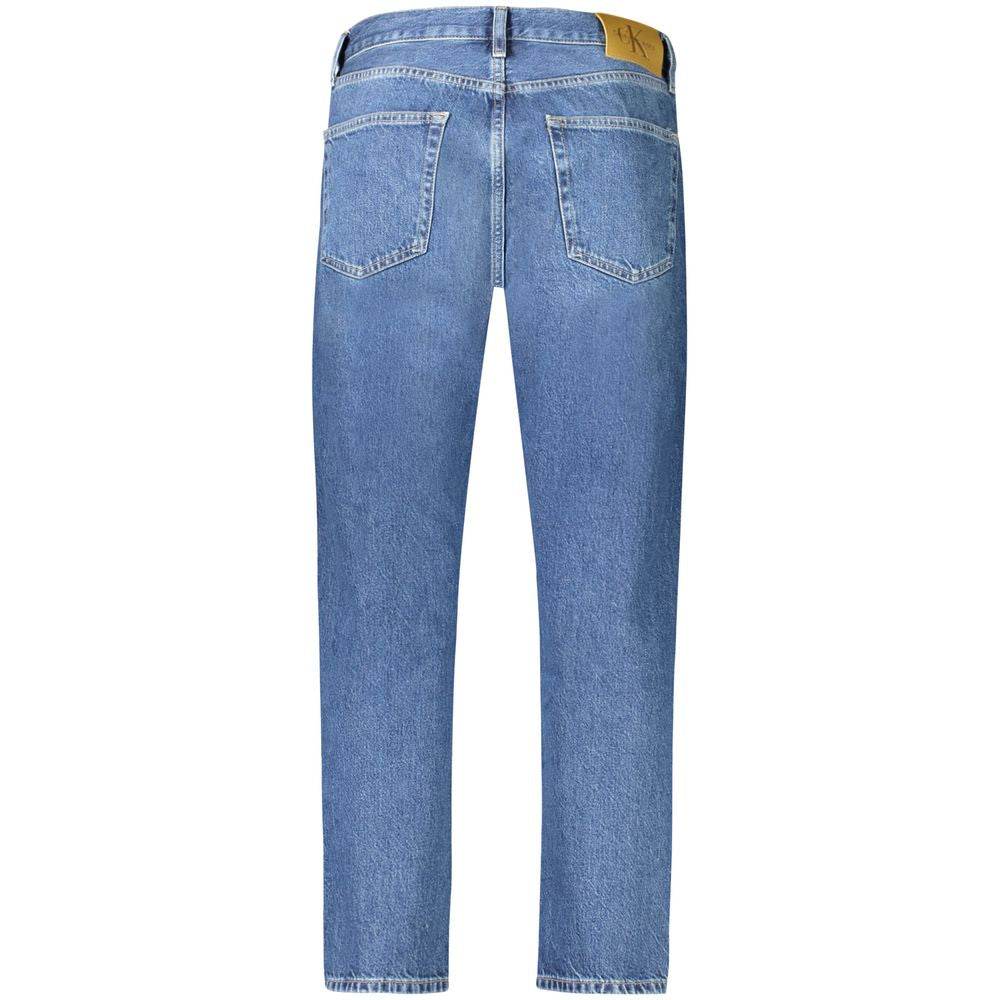 Calvin Klein Blue Cotton Men Jeans - Hilstor