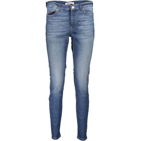 Tommy Hilfiger Blue Cotton Women Skinny Jean - Hilstor