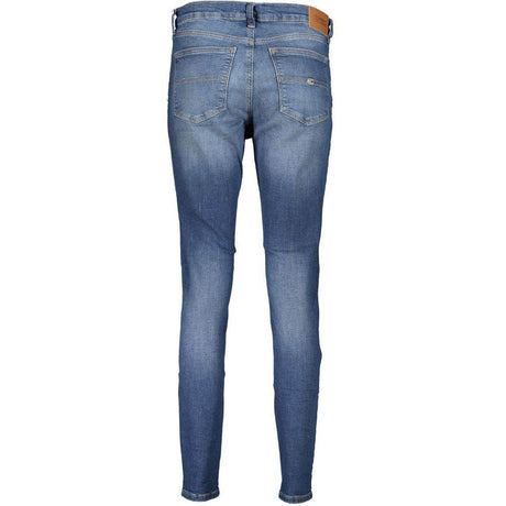 Tommy Hilfiger Blue Cotton Women Skinny Jean - Hilstor