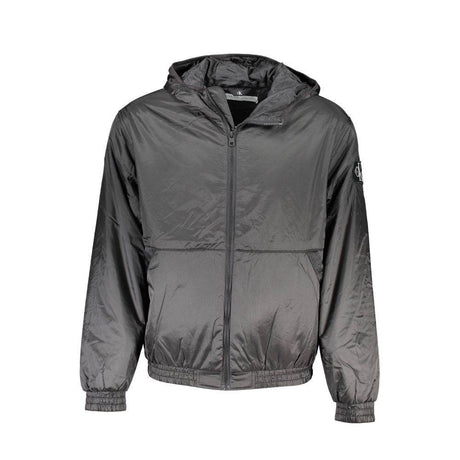 Calvin Klein Black Recycled Polyester Men Jacket - Hilstor