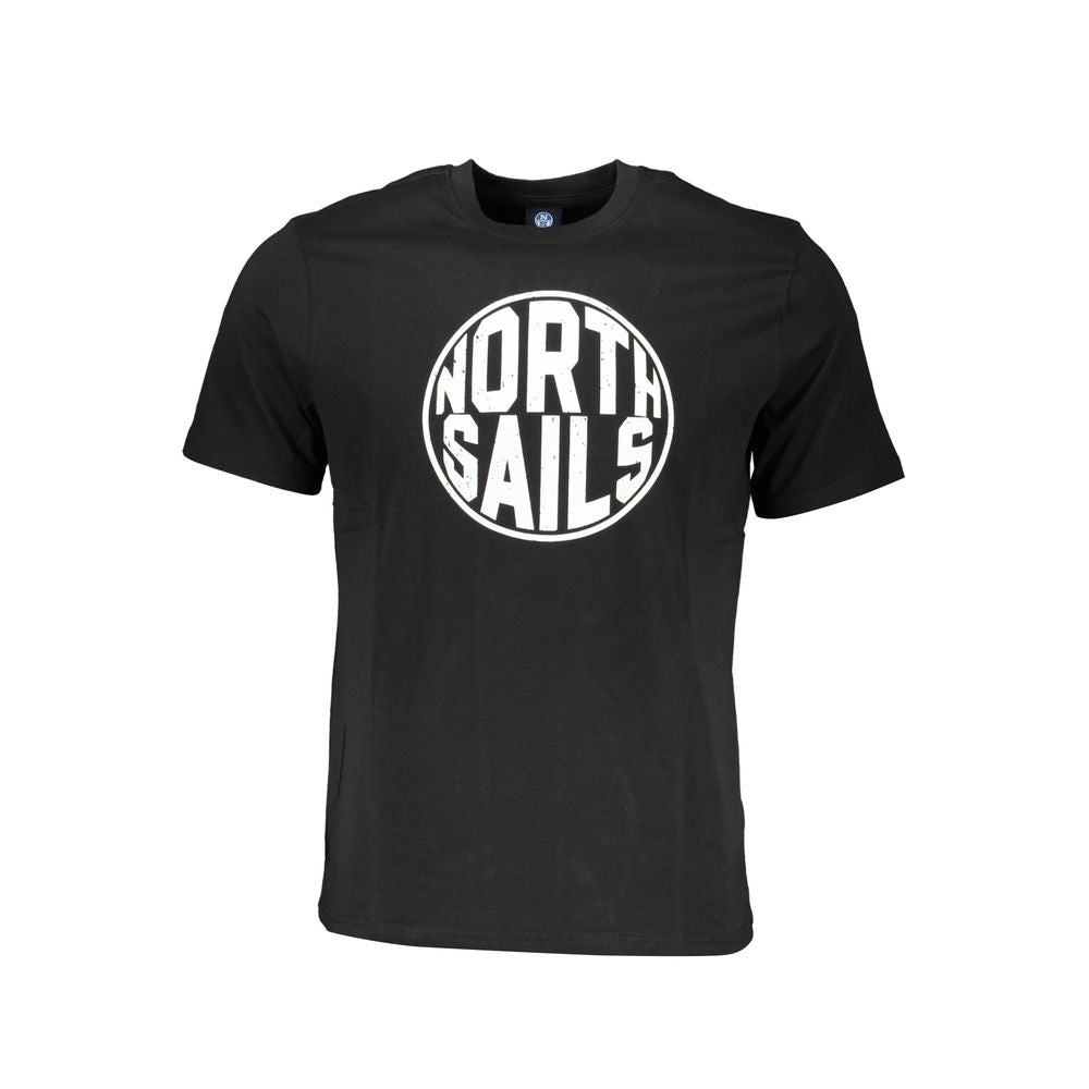 North Sails sort bomuld T-shirt