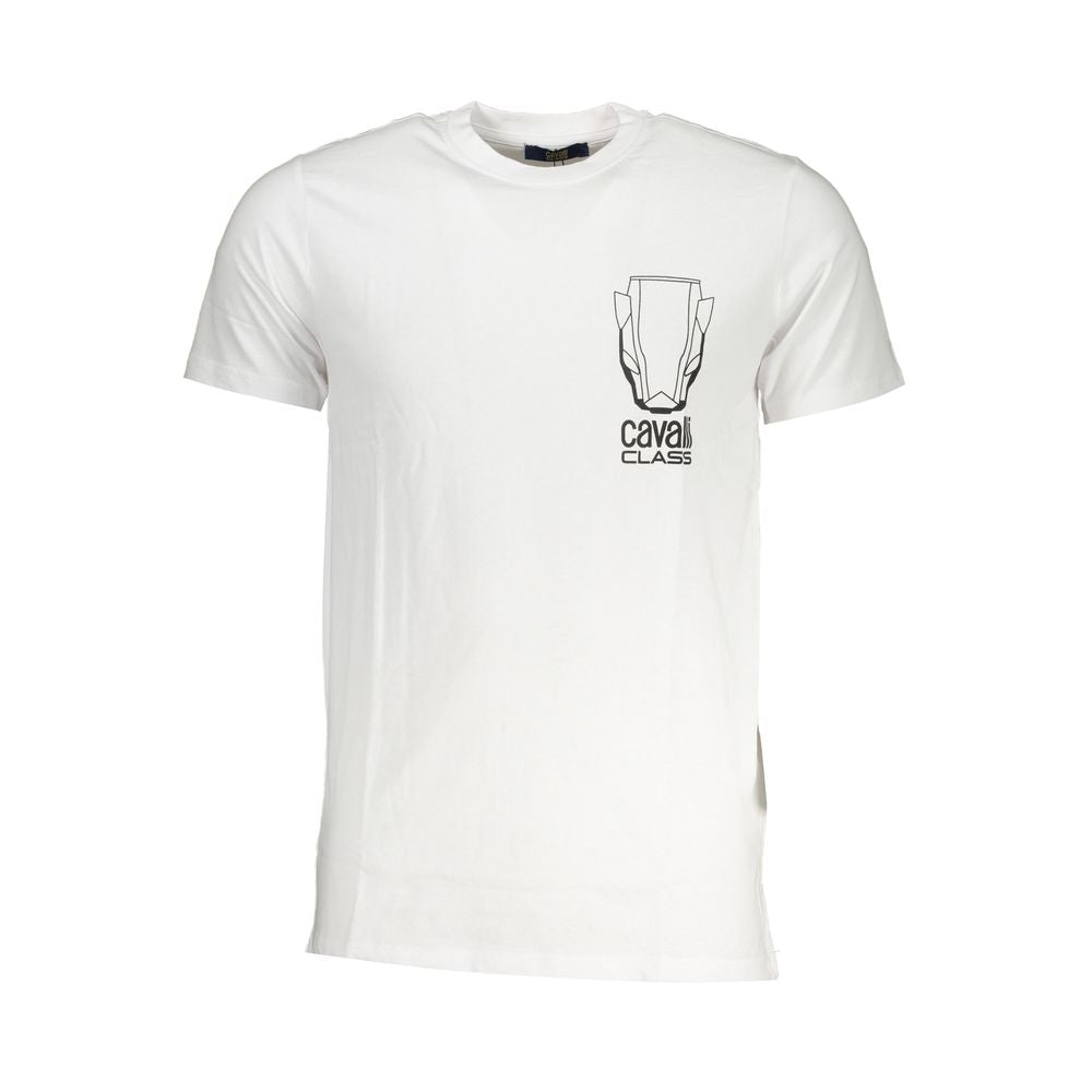 Cavalli klasse hvid bomuld T-shirt