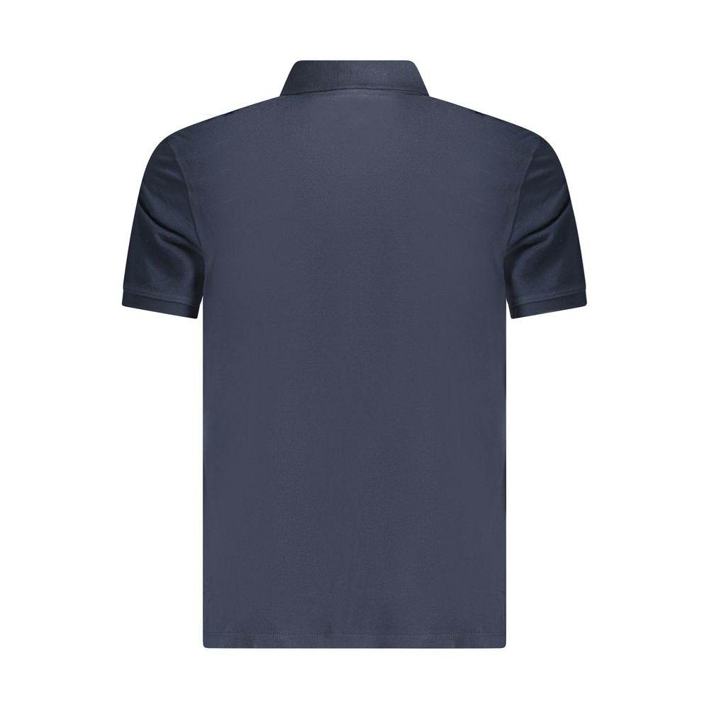 Timberland Blue Cotton Polo Shirt - Hilstor