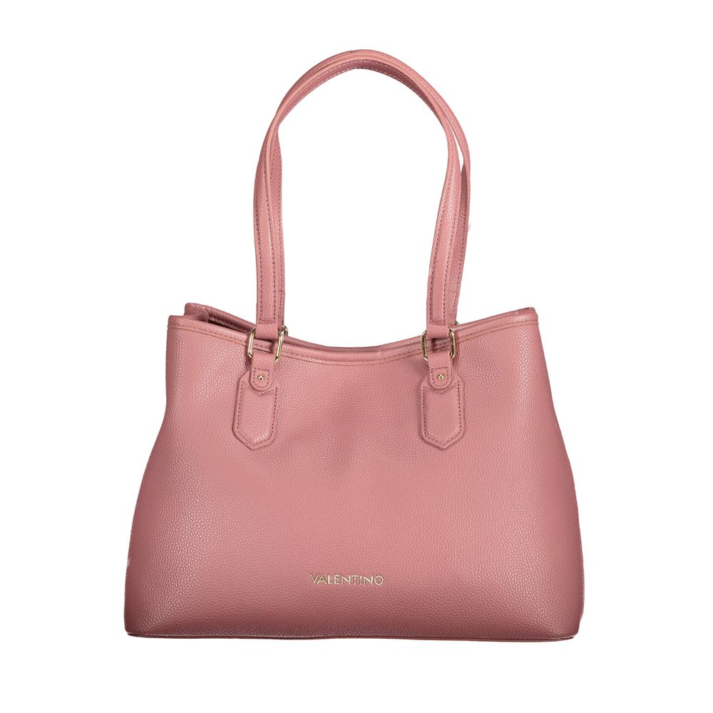 Valentino Tasker Pink Polyethylene Håndtaske til kvinder