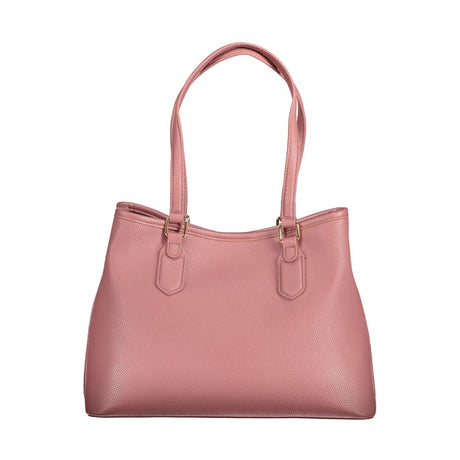 Valentino Tasker Pink Polyethylene Håndtaske til kvinder