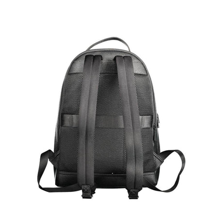 Tommy Hilfiger Black Polyethylene Men Backpack - Hilstor