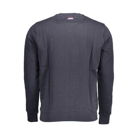 U.S. POLO ASSN. Blue Cotton Men Sweater - Hilstor