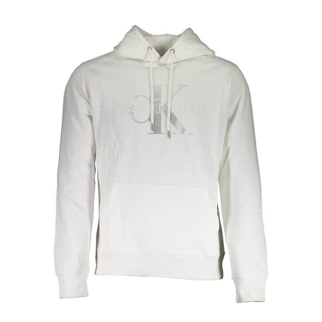 Calvin Klein White Cotton Men's Sweater - Hilstor