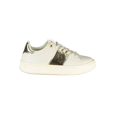 U.S. POLO ASSN. Beige Polyethylene Women Sneaker - Hilstor