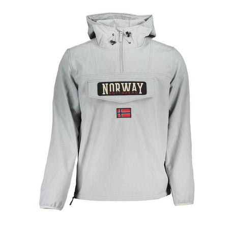 Norway 1963 Gray Polyester Men Jacket - Hilstor