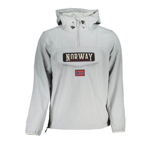 Norway 1963 Gray Polyester Men Jacket - Hilstor
