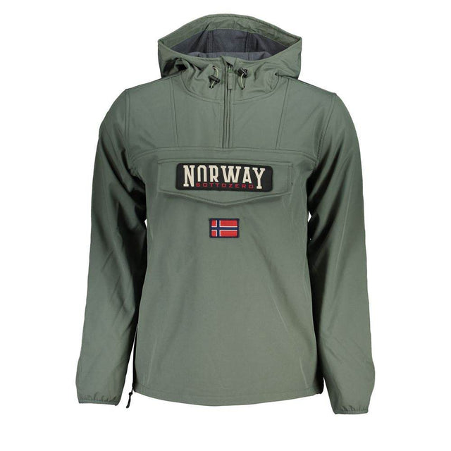 Norway 1963 Green Polyester Men's Jacket - Hilstor